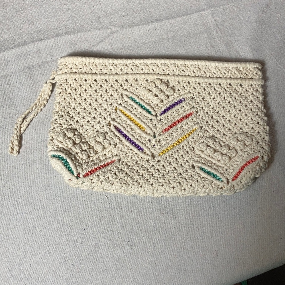 Handcrafted Crocheted Clutch